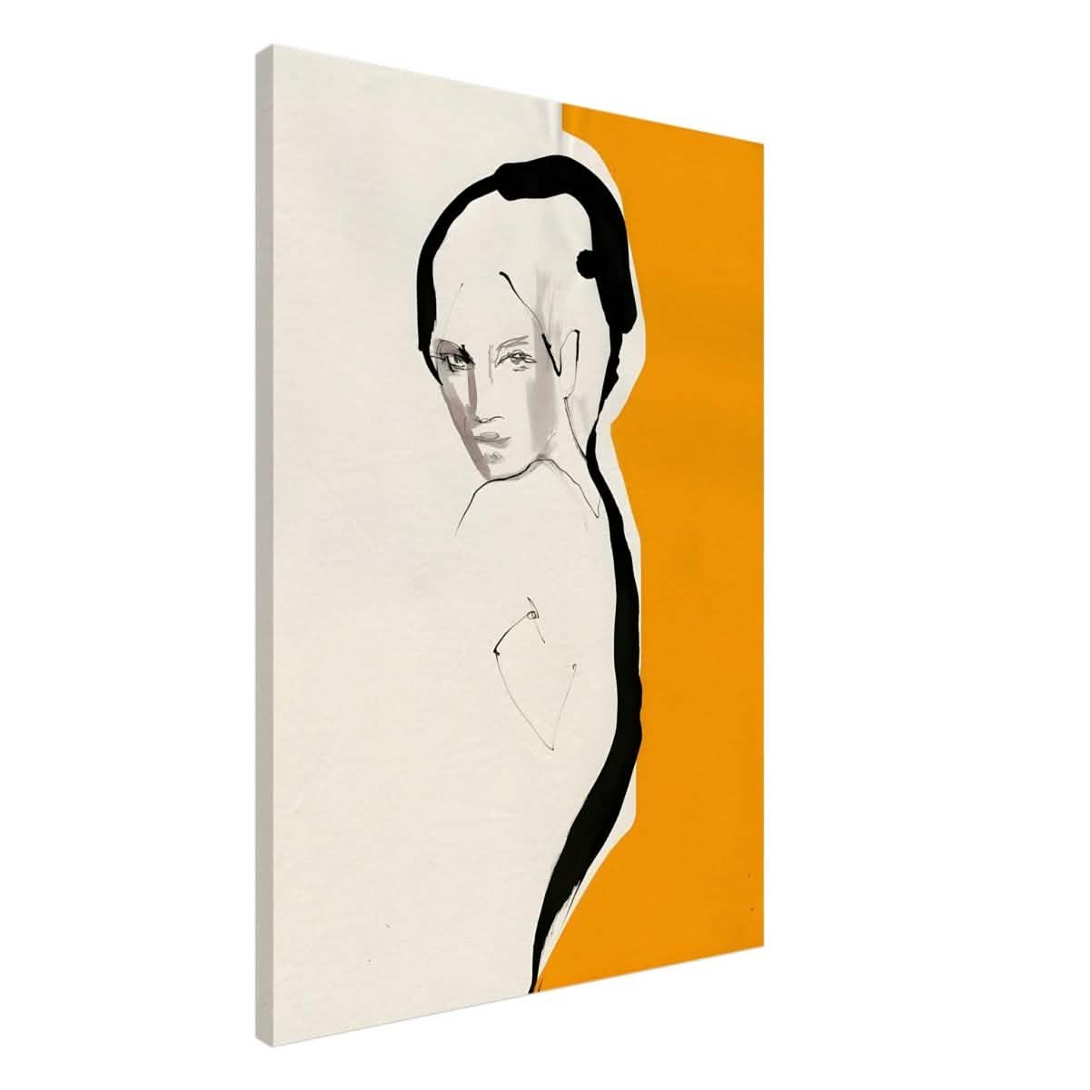 Da Vinci Minimalist Modern Wall Art - Canvas - 70x100 cm / 28x40″ - Thick