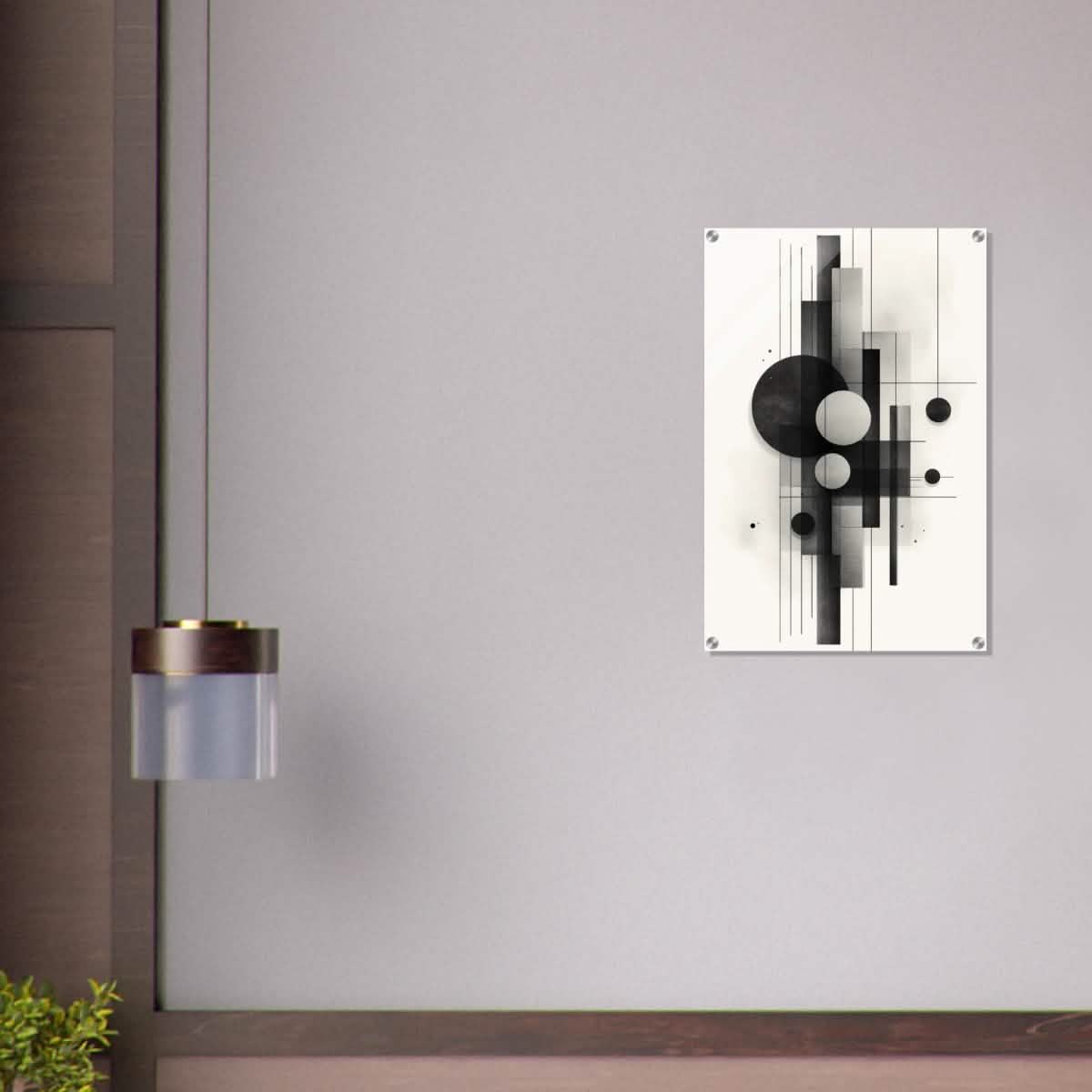 Da Vinci Minimalist Modern Wall Art - Acrylic Print - 50x75 cm / 20x30″ -