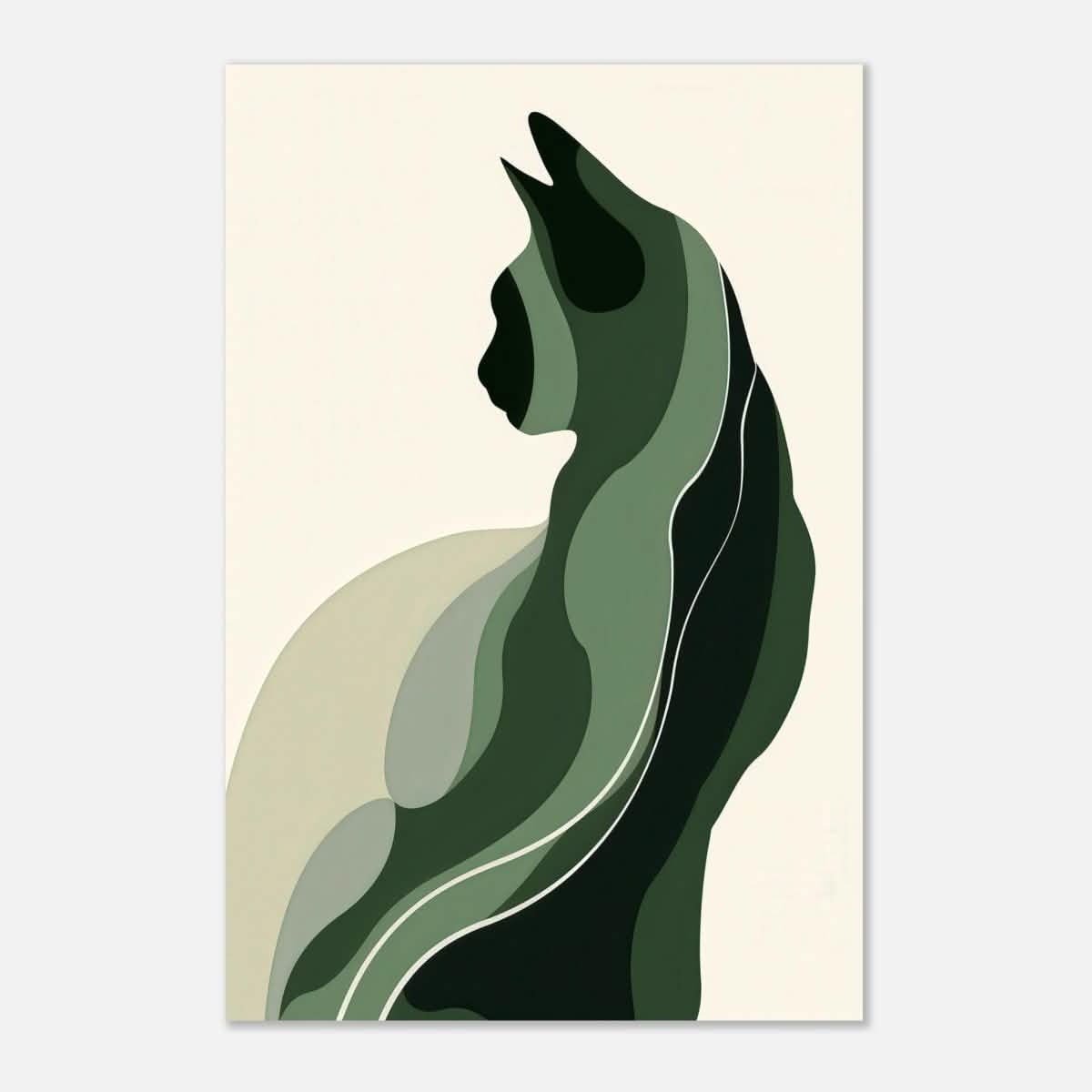 Da Vinci Minimalist Nature Wall art - Aluminum Print - 50x75 cm / 20x30″ -