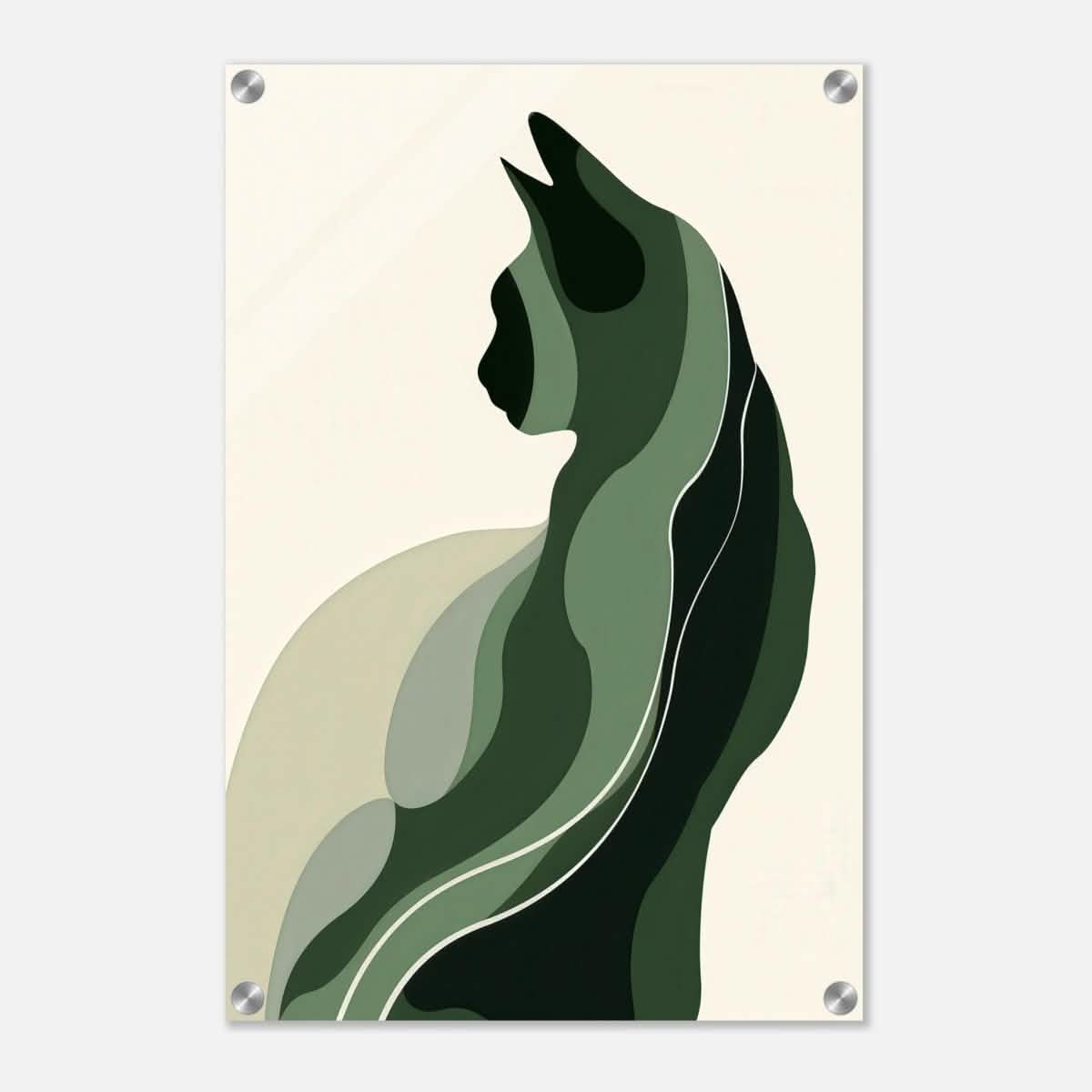 Da Vinci Minimalist Nature Wall art - Acrylic Print - 40x60 cm / 16x24″ -