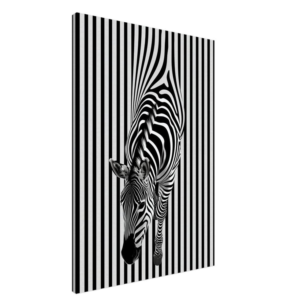 Da Vinci Minimalist Wall art | Wildlife | Zebra - Canvas - 70x100 cm / 28x40″ - Thick