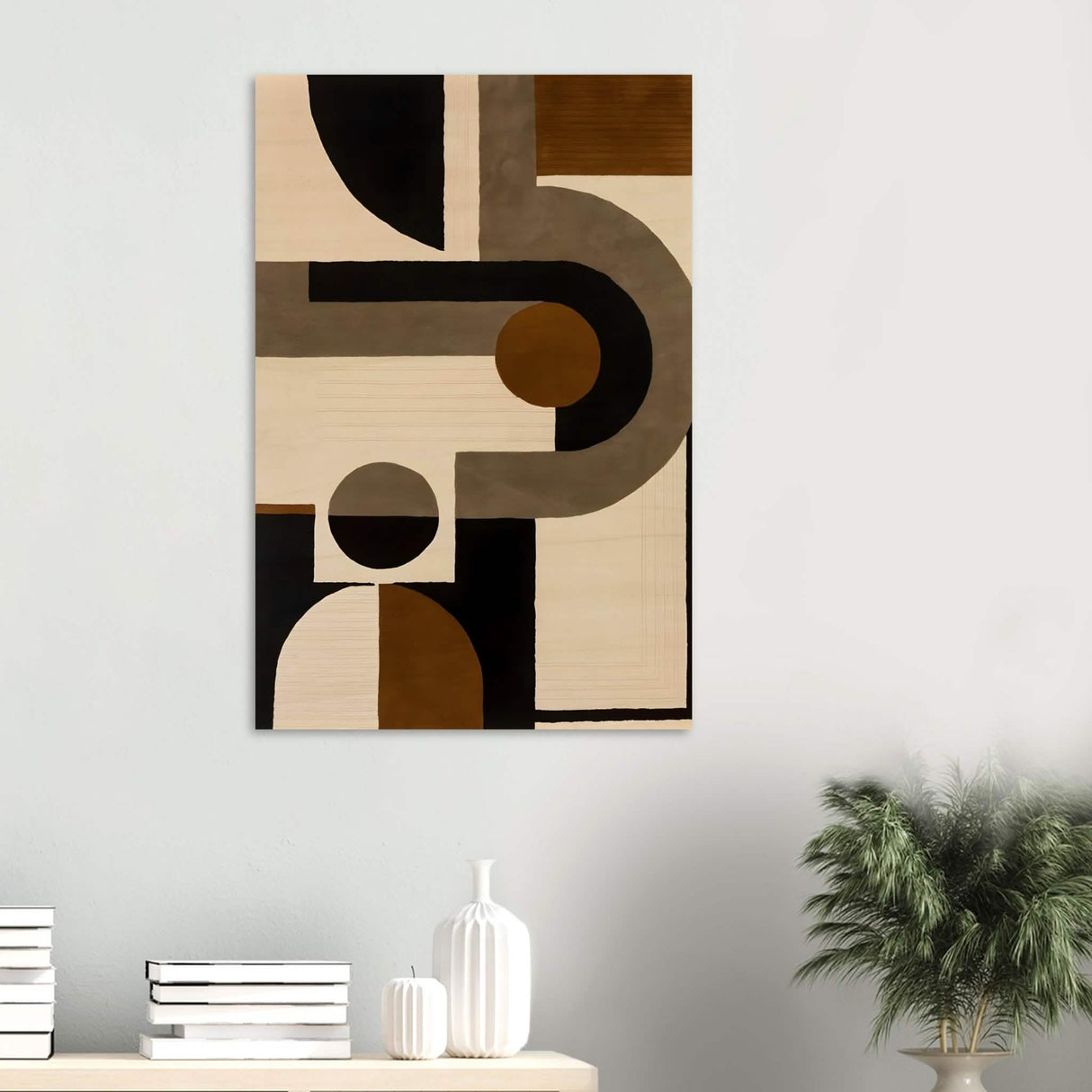 Da Vinci Minimalist Wall Art - Wood Prints - 60x90 cm / 24x36″ - 20 mm