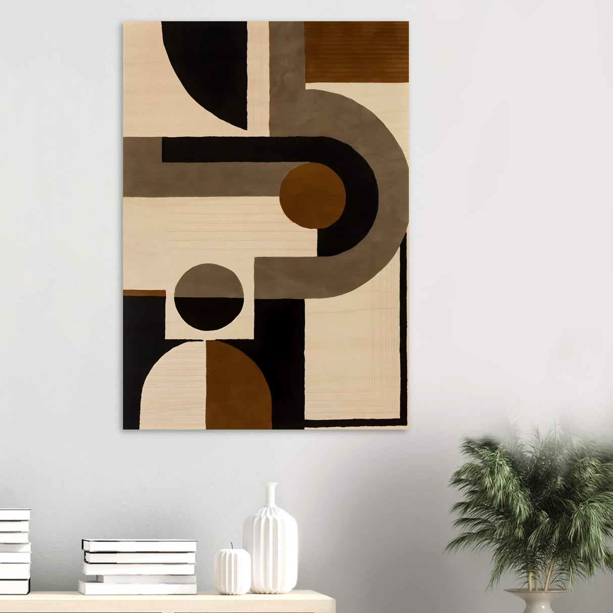 Da Vinci Minimalist Wall Art - Wood Prints - 70x100 cm / 28x40″ - 20 mm