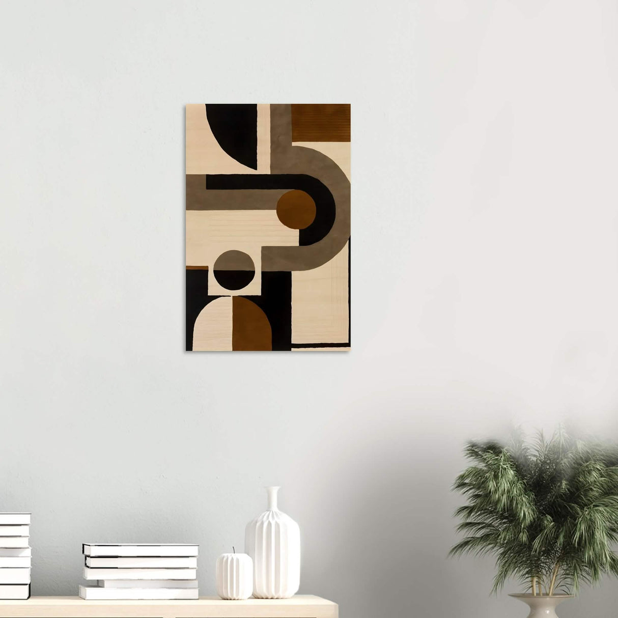 Da Vinci Minimalist Wall Art - Wood Prints - 40x60 cm / 16x24″ - 20 mm