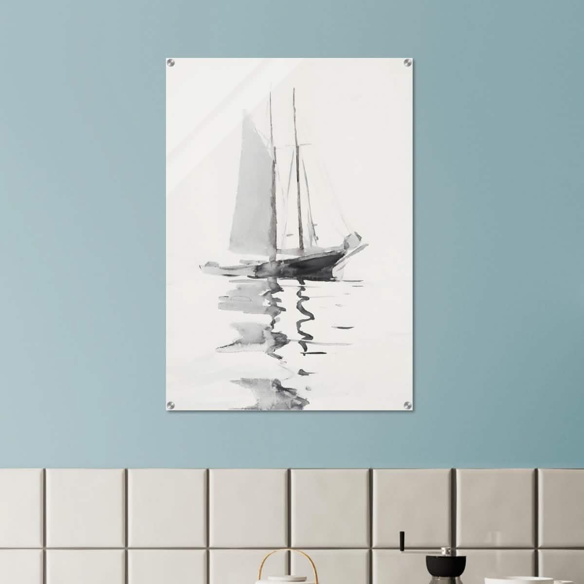 Da Vinci Minimalist Wall Art - Acrylic Print - 70x100 cm / 28x40″ -