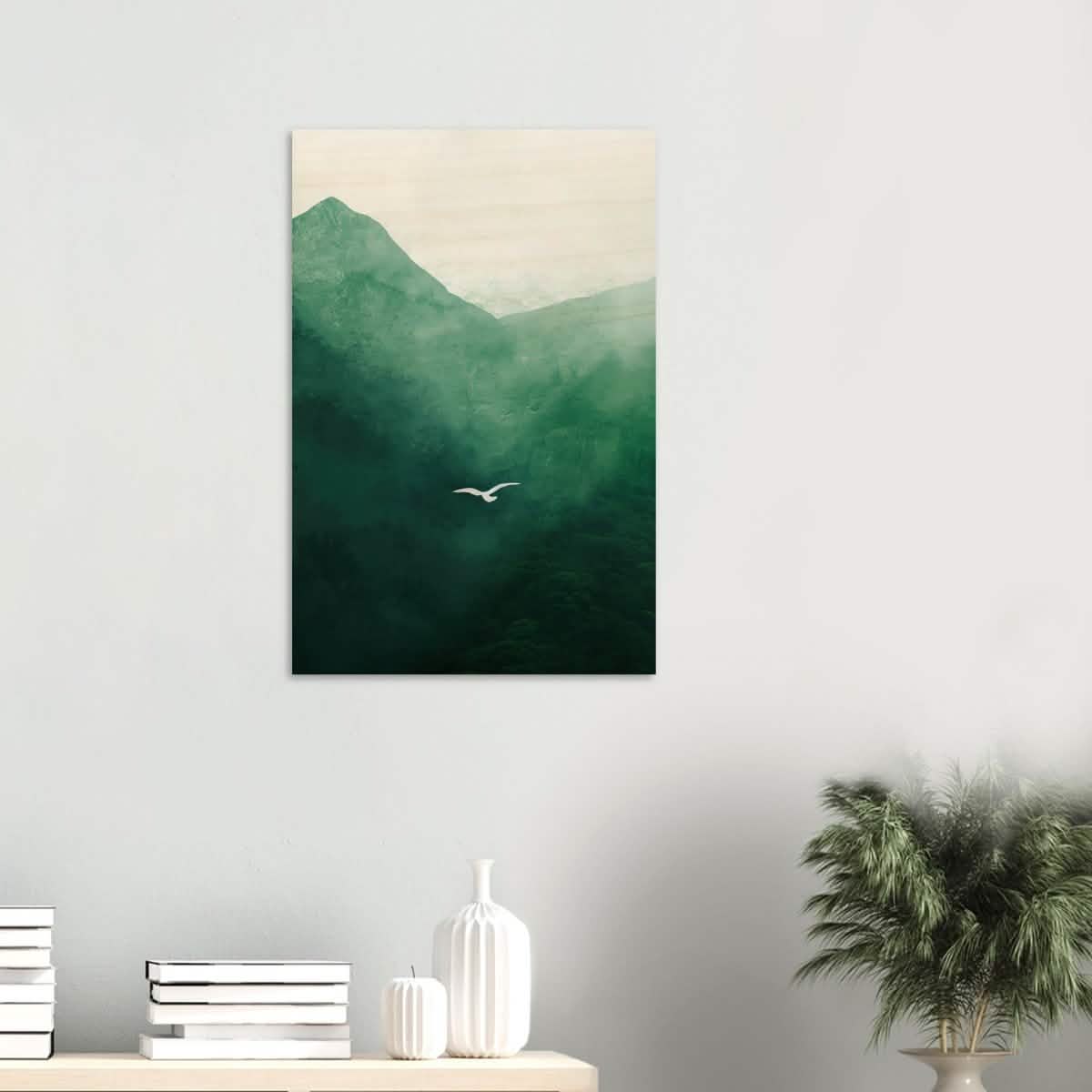 Da Vinci Minimalist Wall Art - Wood Prints - 50x75 cm / 20x30″ - 20 mm