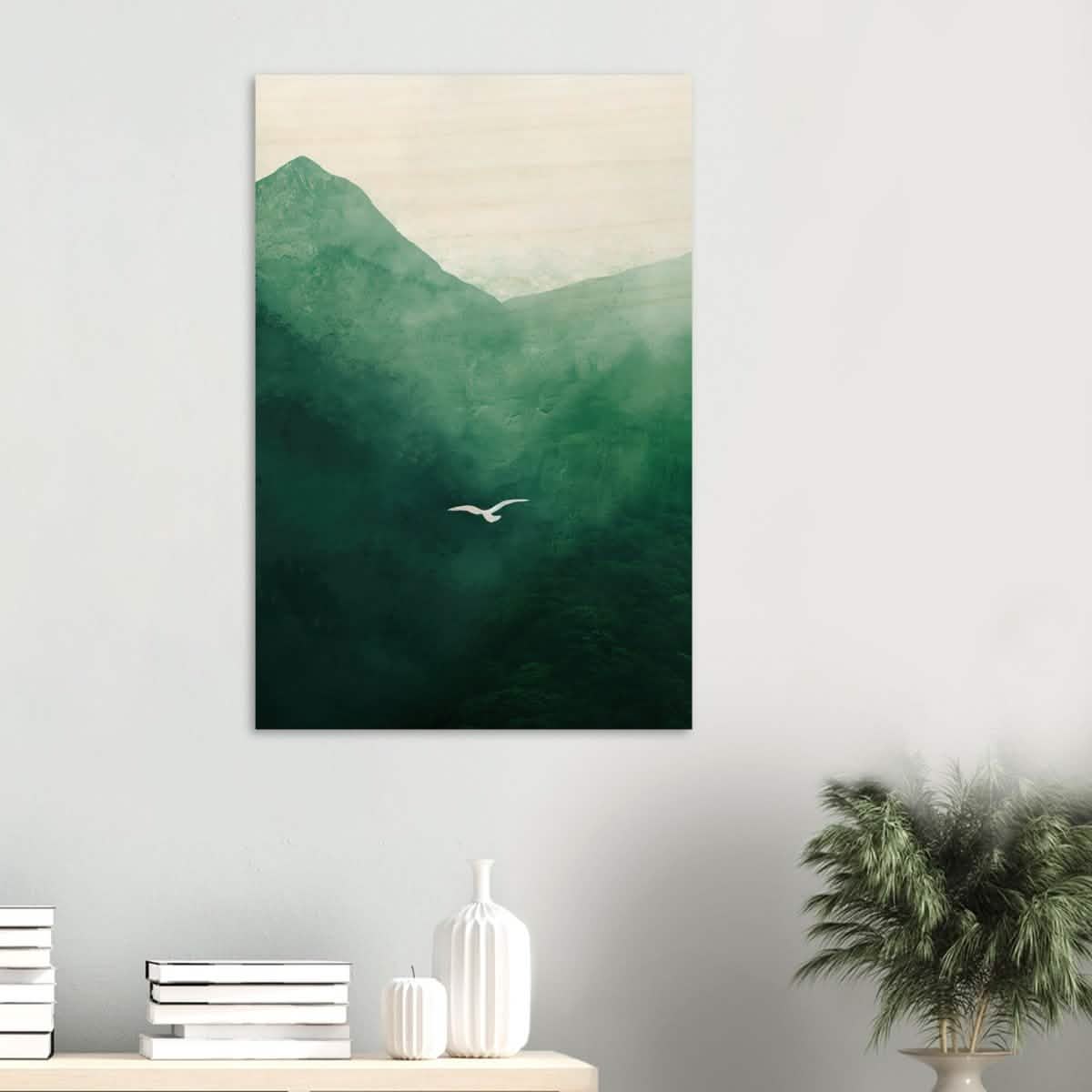 Da Vinci Minimalist Wall Art - Wood Prints - 60x90 cm / 24x36″ - 20 mm