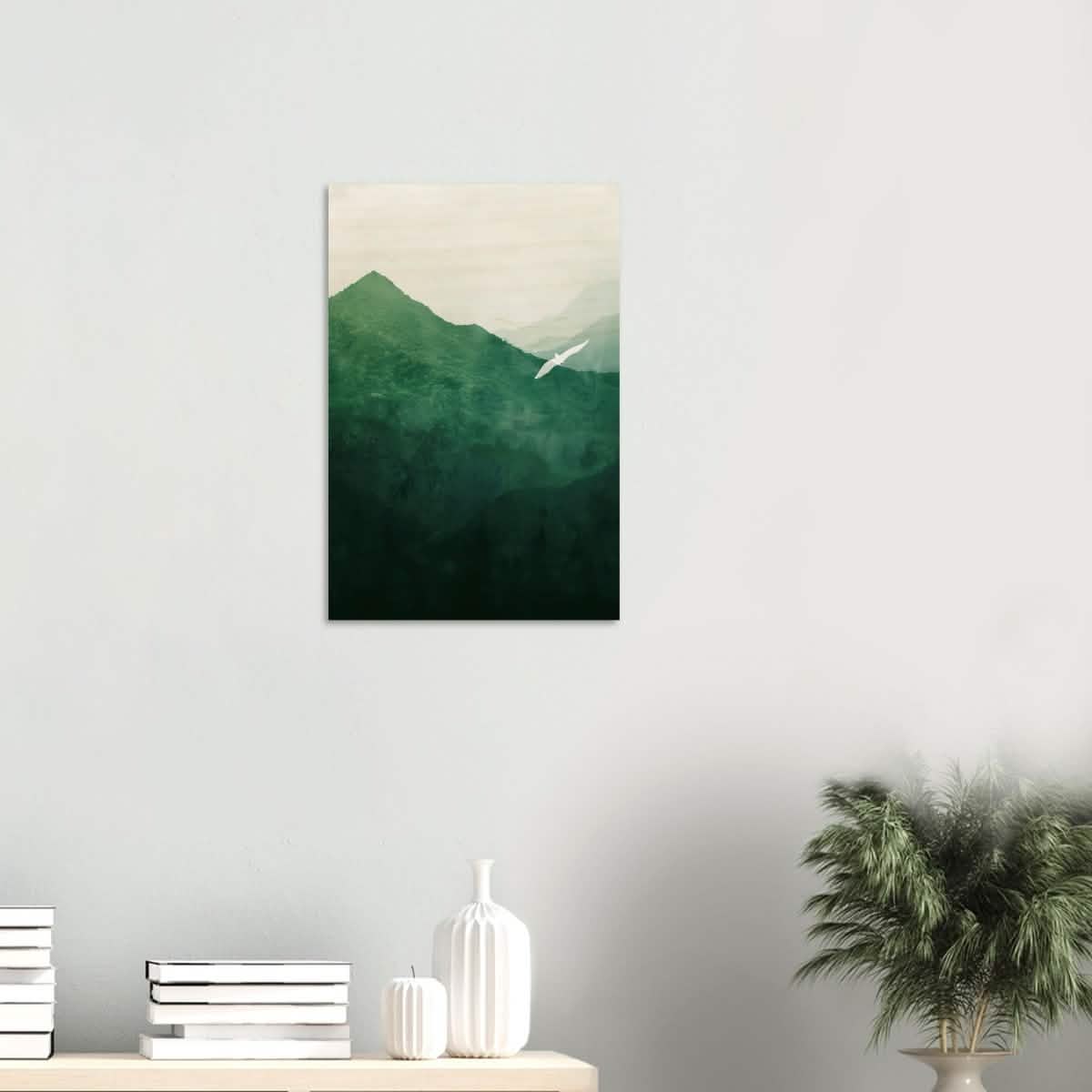 Da Vinci Minimalist Wall Art - Wood Prints - 40x60 cm / 16x24″ - 20 mm