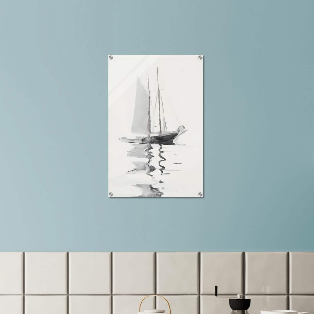 Da Vinci Minimalist Wall Art - Acrylic Print - 50x75 cm / 20x30″ -