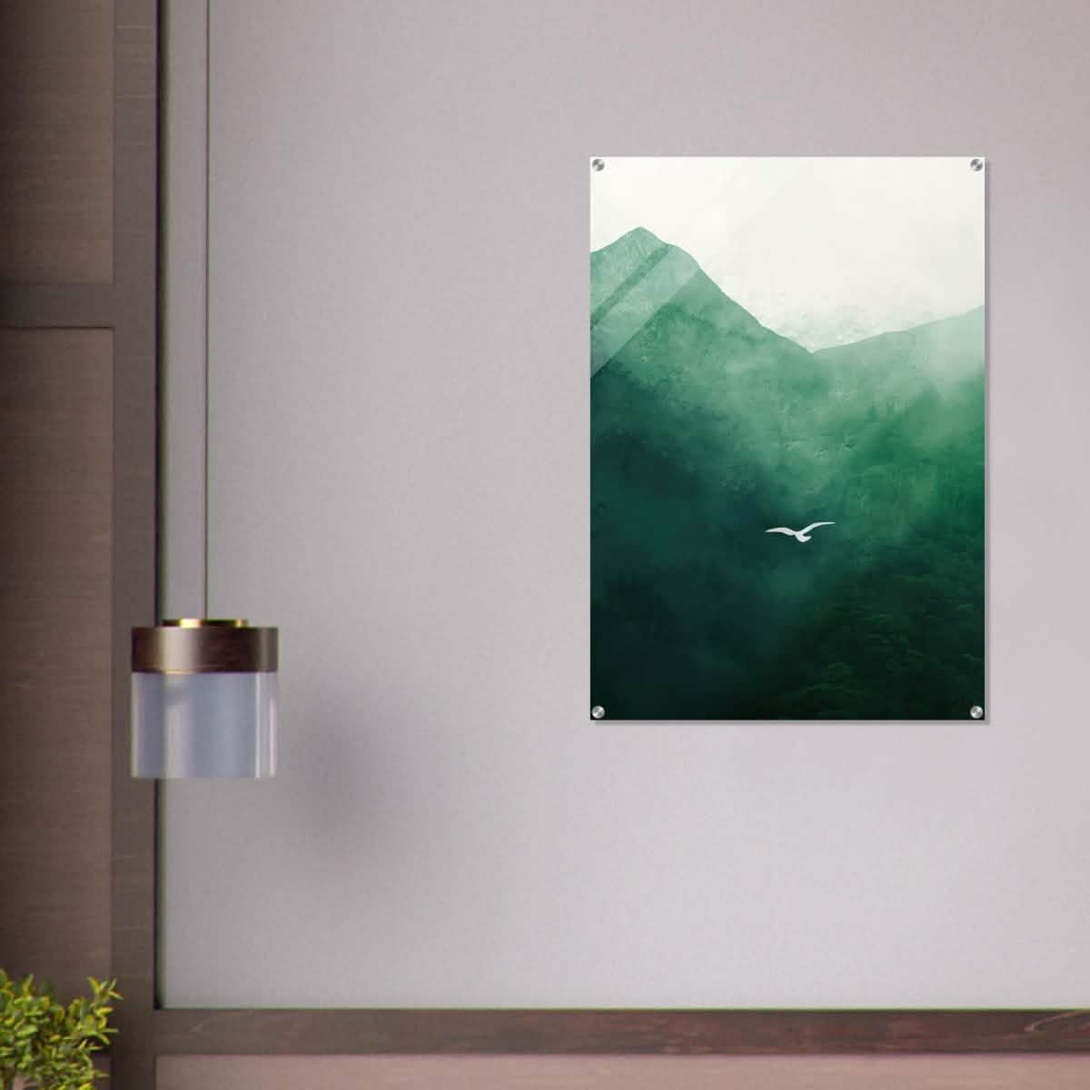 Da Vinci Minimalist Wall Art - Acrylic Print - 70x100 cm / 28x40″ -