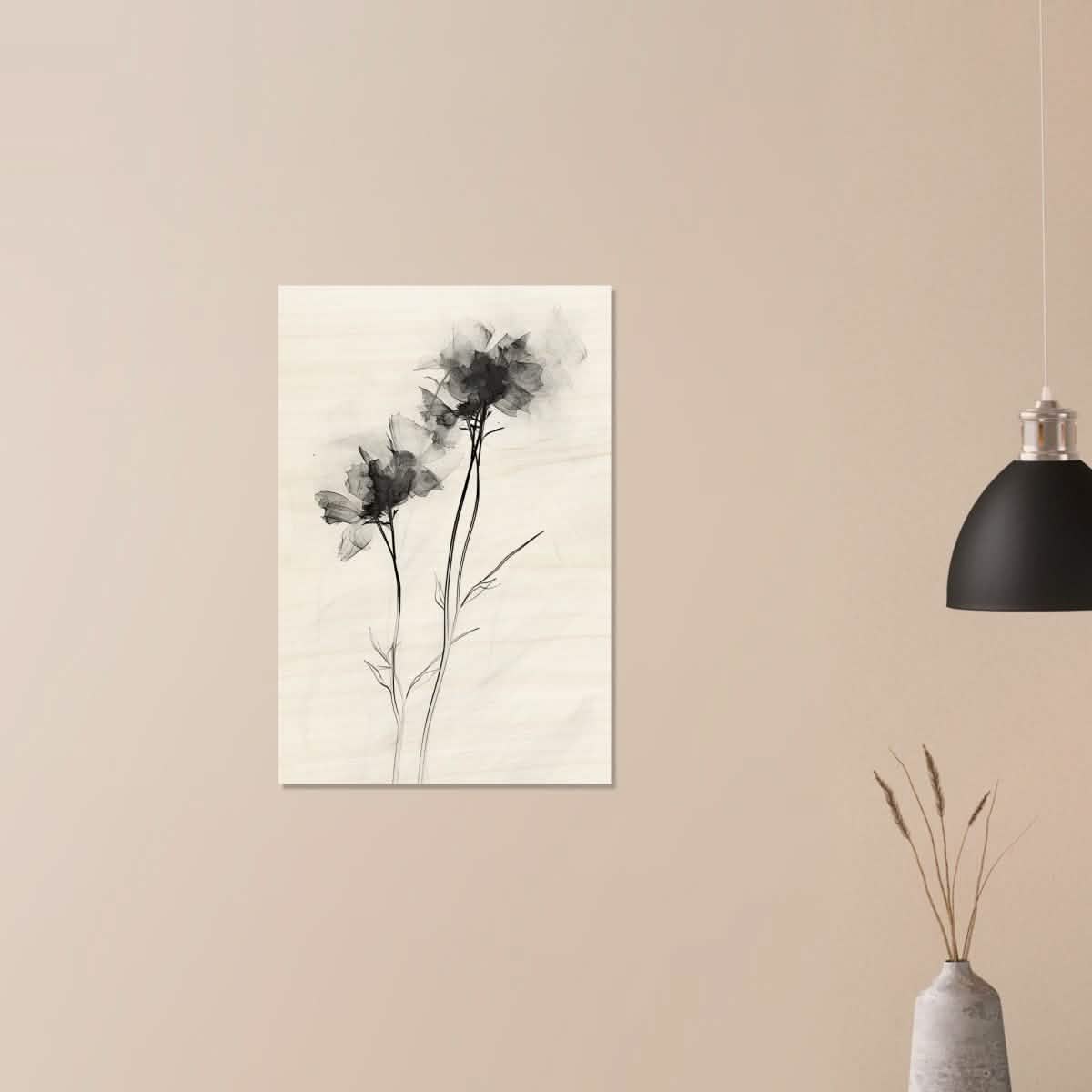 Da Vinci Minimalist Wall Art - Wood Prints - 50x75 cm / 20x30″ - 10 mm