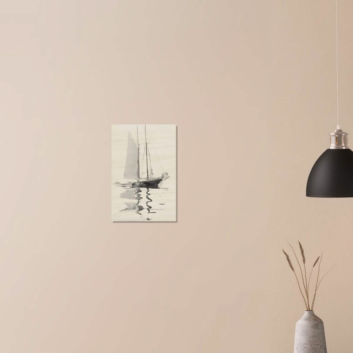 Da Vinci Minimalist Wall Art - Wood Prints - 30x45 cm / 12x18″ - 10 mm