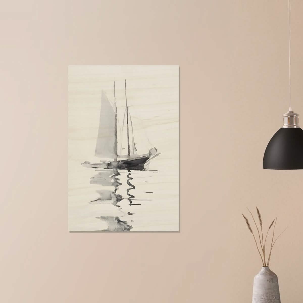 Da Vinci Minimalist Wall Art - Wood Prints - 60x90 cm / 24x36″ - 10 mm
