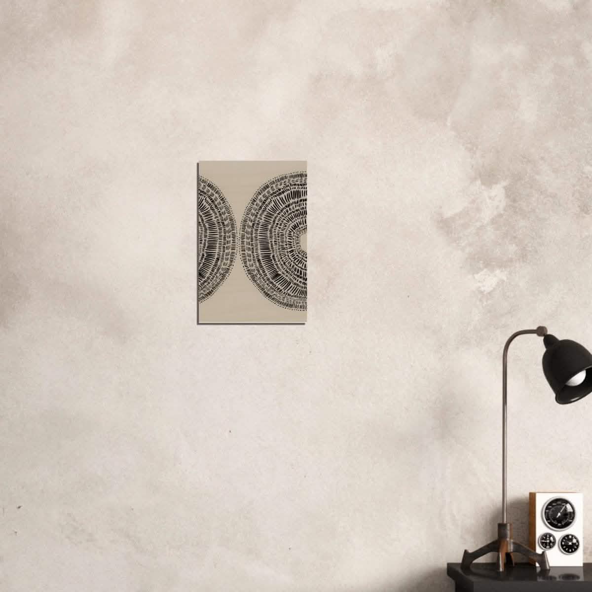 Da Vinci Minimalist Wall Art - Wood Prints - 30x45 cm / 12x18″ - 20 mm