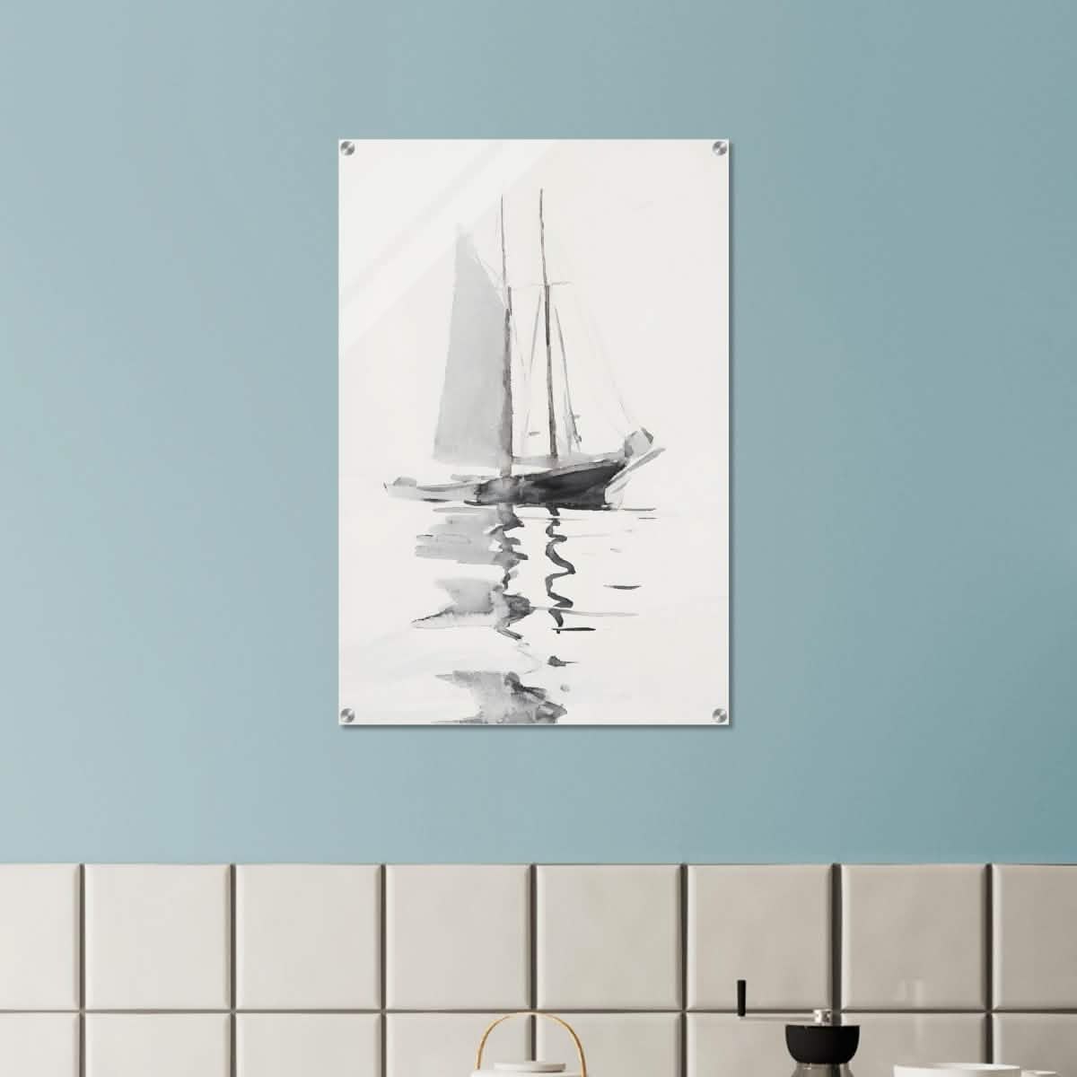 Da Vinci Minimalist Wall Art - Acrylic Print - 60x90 cm / 24x36″ -