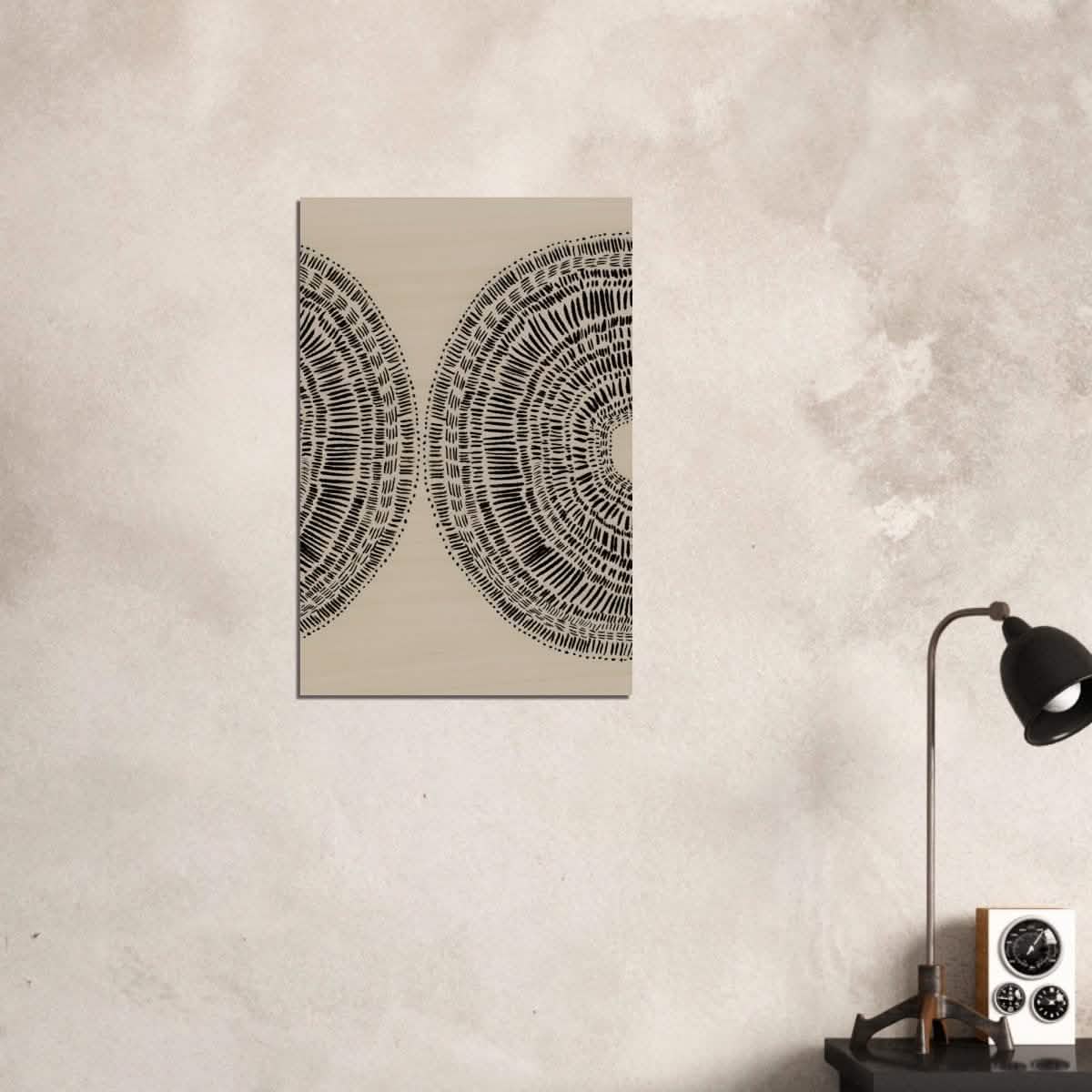 Da Vinci Minimalist Wall Art - Wood Prints - 50x75 cm / 20x30″ - 20 mm