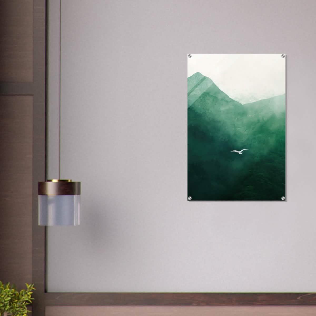 Da Vinci Minimalist Wall Art - Acrylic Print - 60x90 cm / 24x36″ -