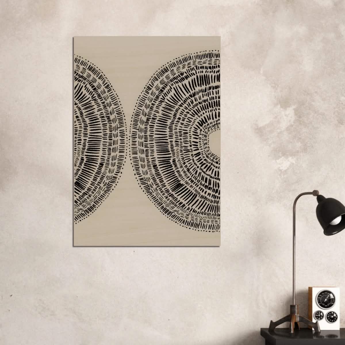 Da Vinci Minimalist Wall Art - Wood Prints - 70x100 cm / 28x40″ - 20 mm