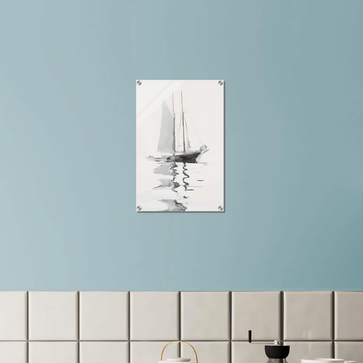 Da Vinci Minimalist Wall Art - Acrylic Print - 40x60 cm / 16x24″ -