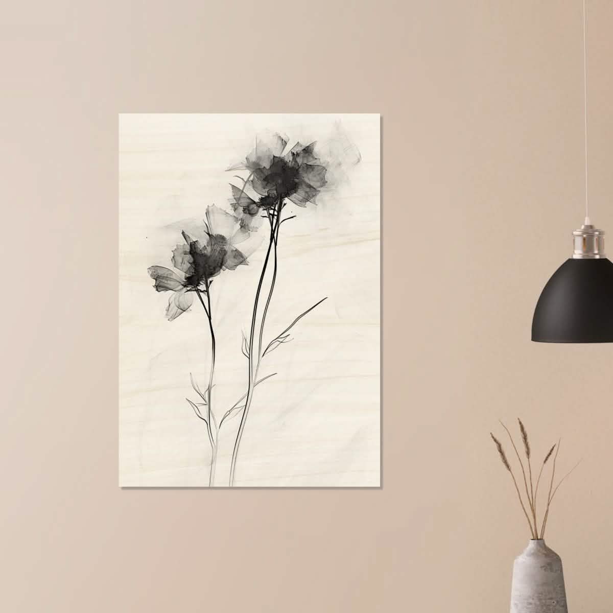 Da Vinci Minimalist Wall Art - Wood Prints - 70x100 cm / 28x40″ - 20 mm