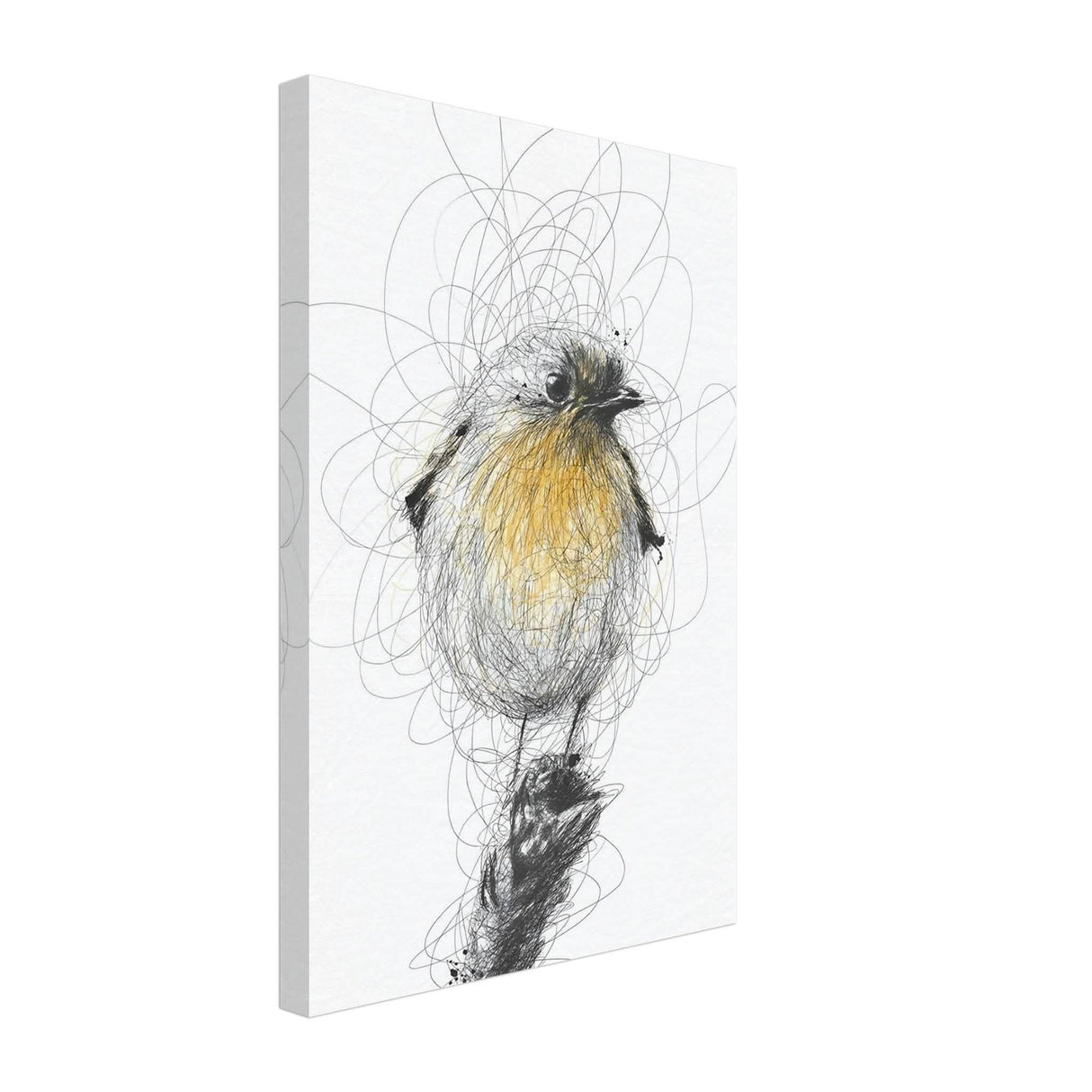 Da Vinci Minimalist Wall Art - Canvas - 30x45 cm / 12x18″ - Slim