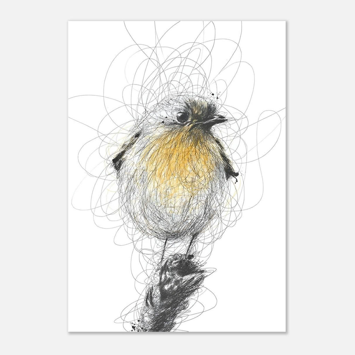 Da Vinci Minimalist Wall Art - Aluminum Print - 70x100 cm / 28x40″ -