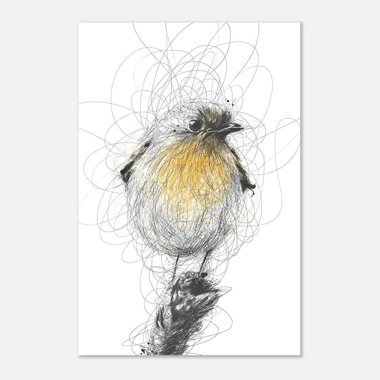 Da Vinci Minimalist Wall Art - Aluminum Print - 30x45 cm / 12x18″ -