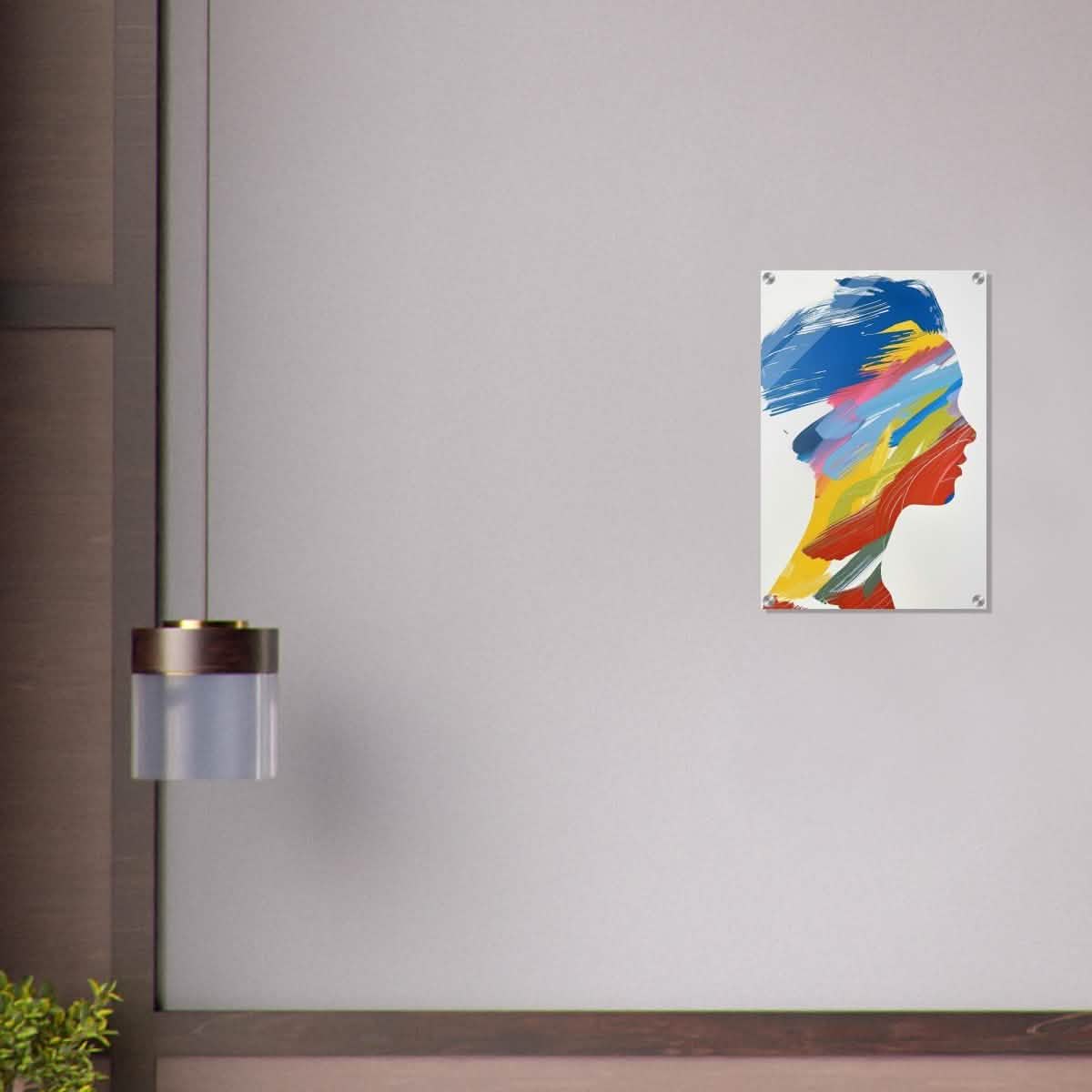 Da Vinci Modern Abstract Wall Art - Acrylic Print - 40x60 cm / 16x24″ -