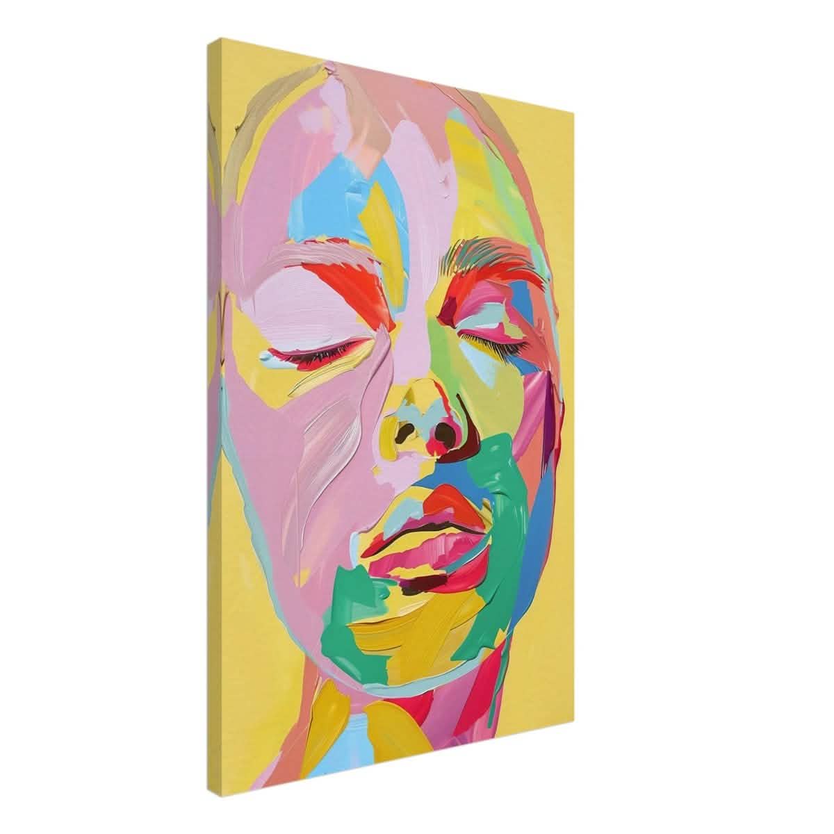 Da Vinci Modern Abstract Wall Art - Canvas - 50x75 cm / 20x30″ - Slim