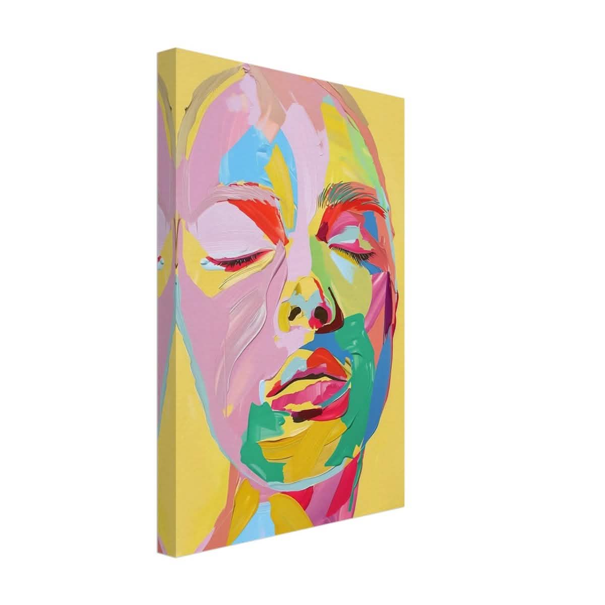 Da Vinci Modern Abstract Wall Art - Canvas - 30x45 cm / 12x18″ - Thick