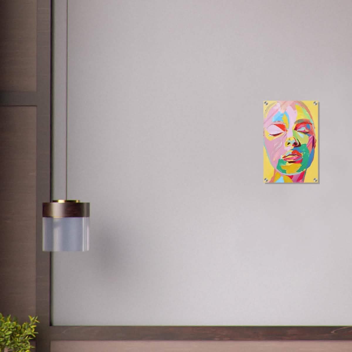 Da Vinci Modern Abstract Wall Art - Acrylic Print - 30x45 cm / 12x18″ -