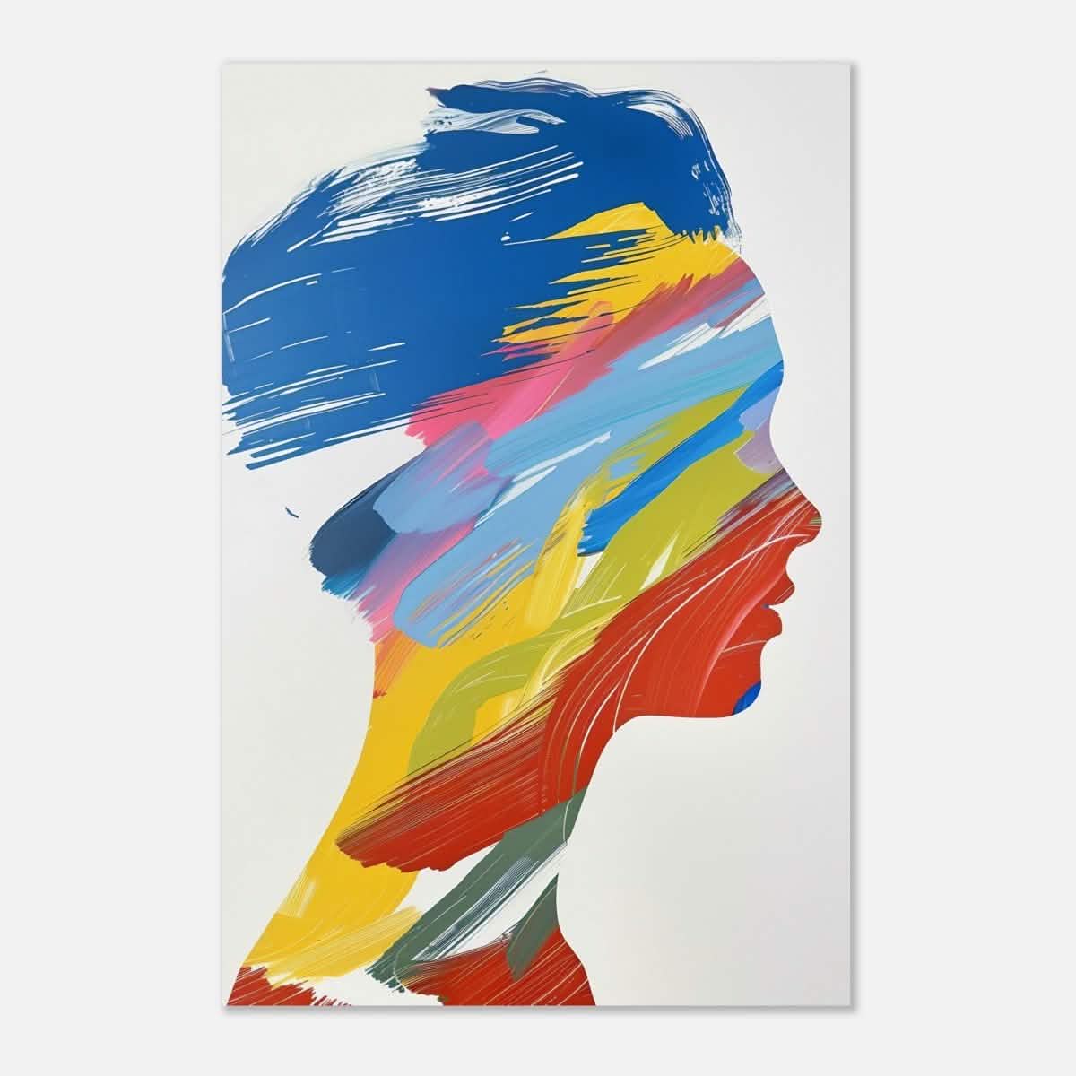 Da Vinci Modern Abstract Wall Art - Aluminum Print - 40x60 cm / 16x24″ -