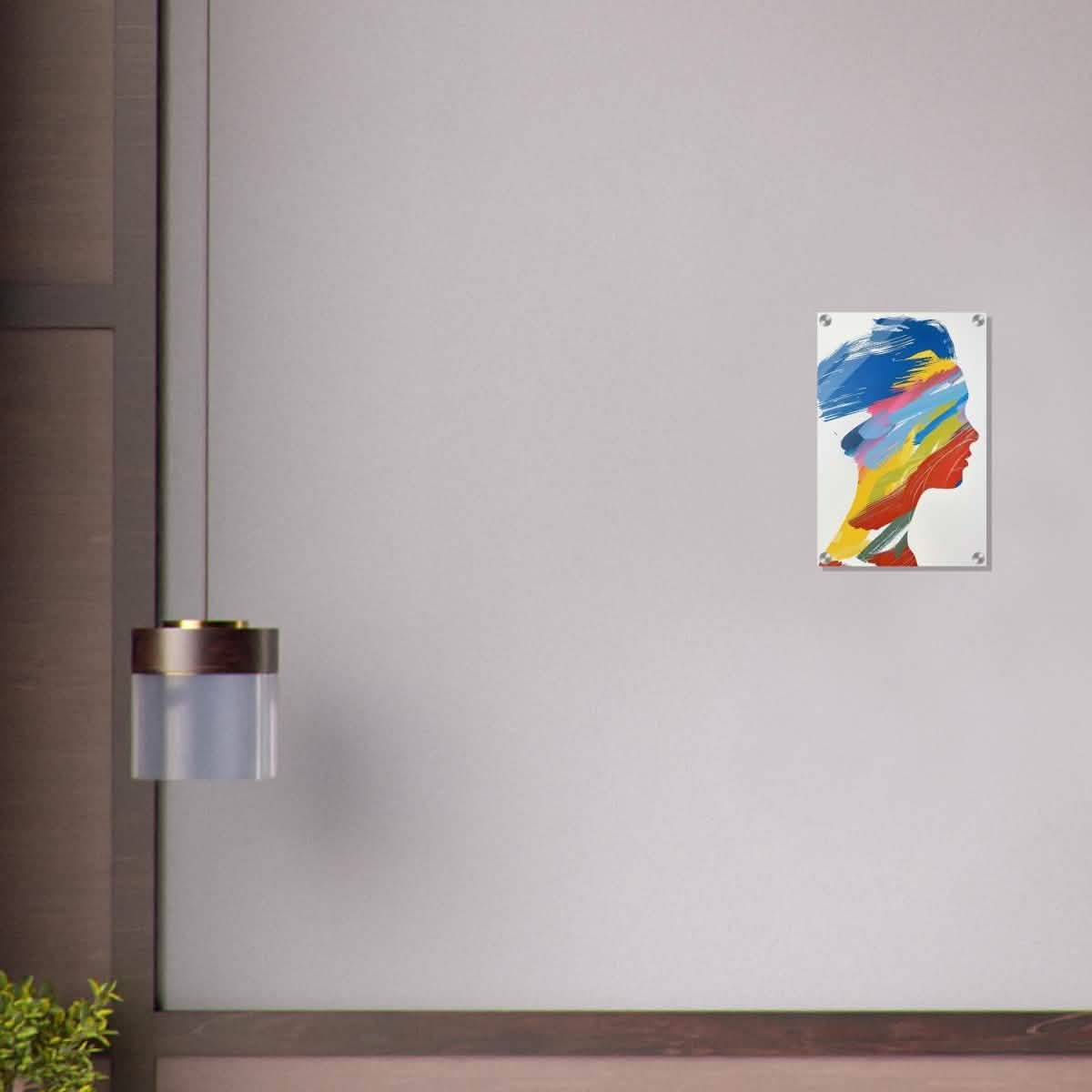 Da Vinci Modern Abstract Wall Art - Acrylic Print - 30x45 cm / 12x18″ -