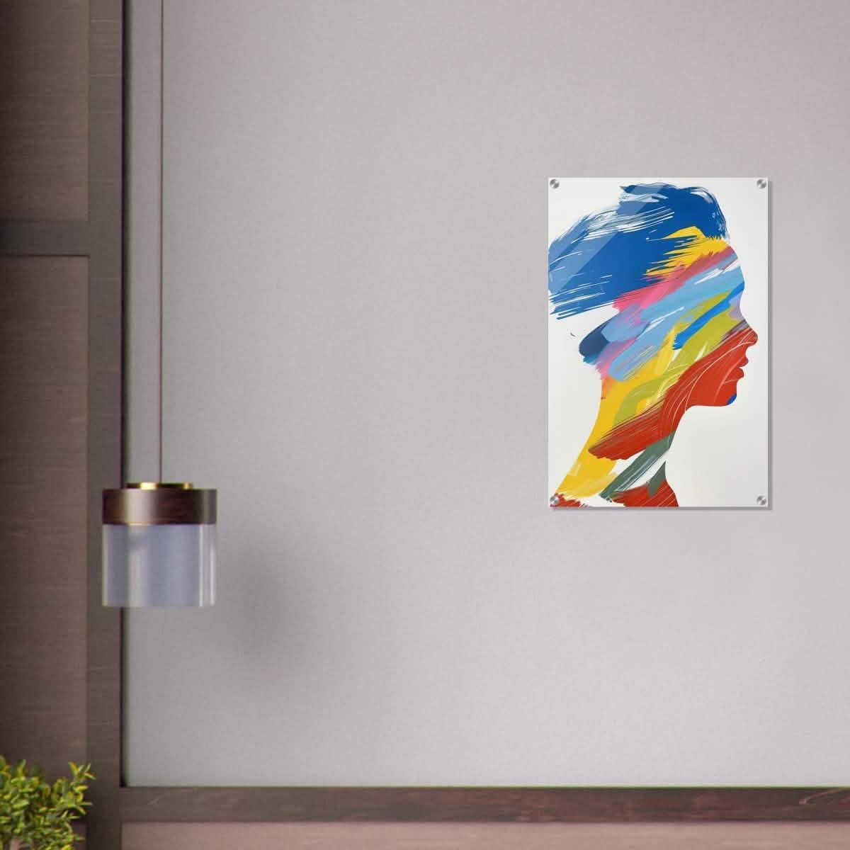 Da Vinci Modern Abstract Wall Art - Acrylic Print - 50x75 cm / 20x30″ -