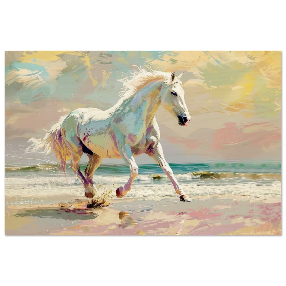 Da Vinci Modern Animal Art Wall art print - Wood Prints - 30x45 cm / 12x18″ -