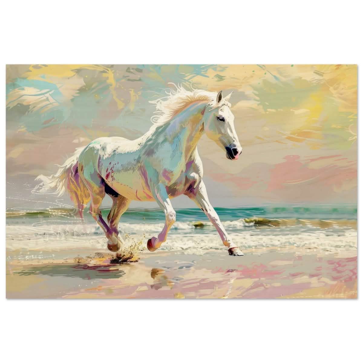 Da Vinci Modern Animal Art Wall art print - Wood Prints - 30x45 cm / 12x18″ -