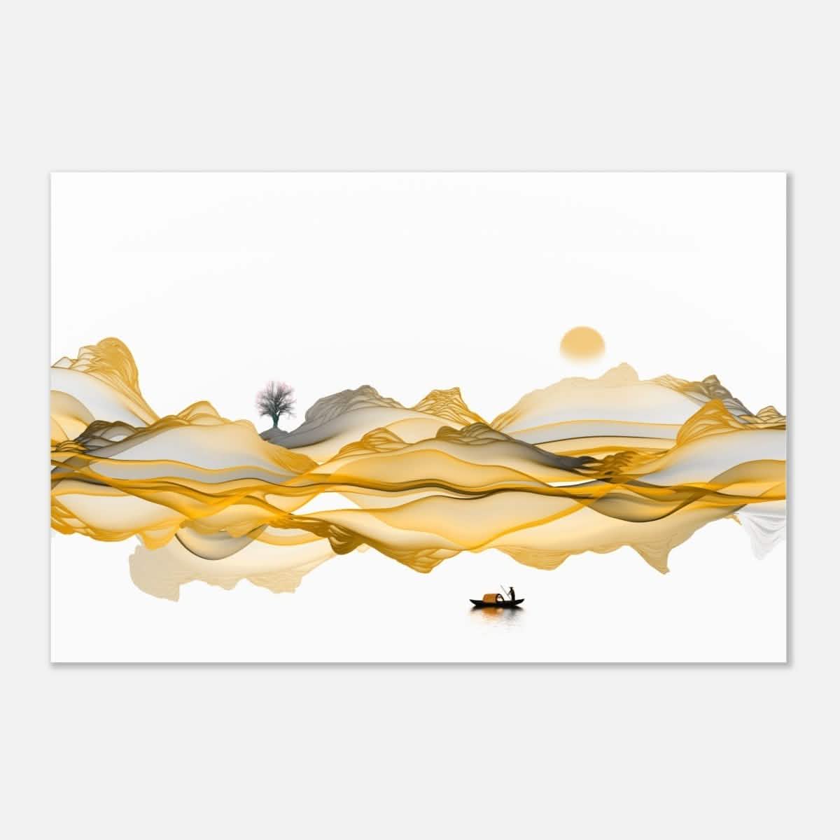 Da Vinci Modern Art Wall art print | Modern Art print - Aluminum Print - 30x45 cm / 12x18″ -