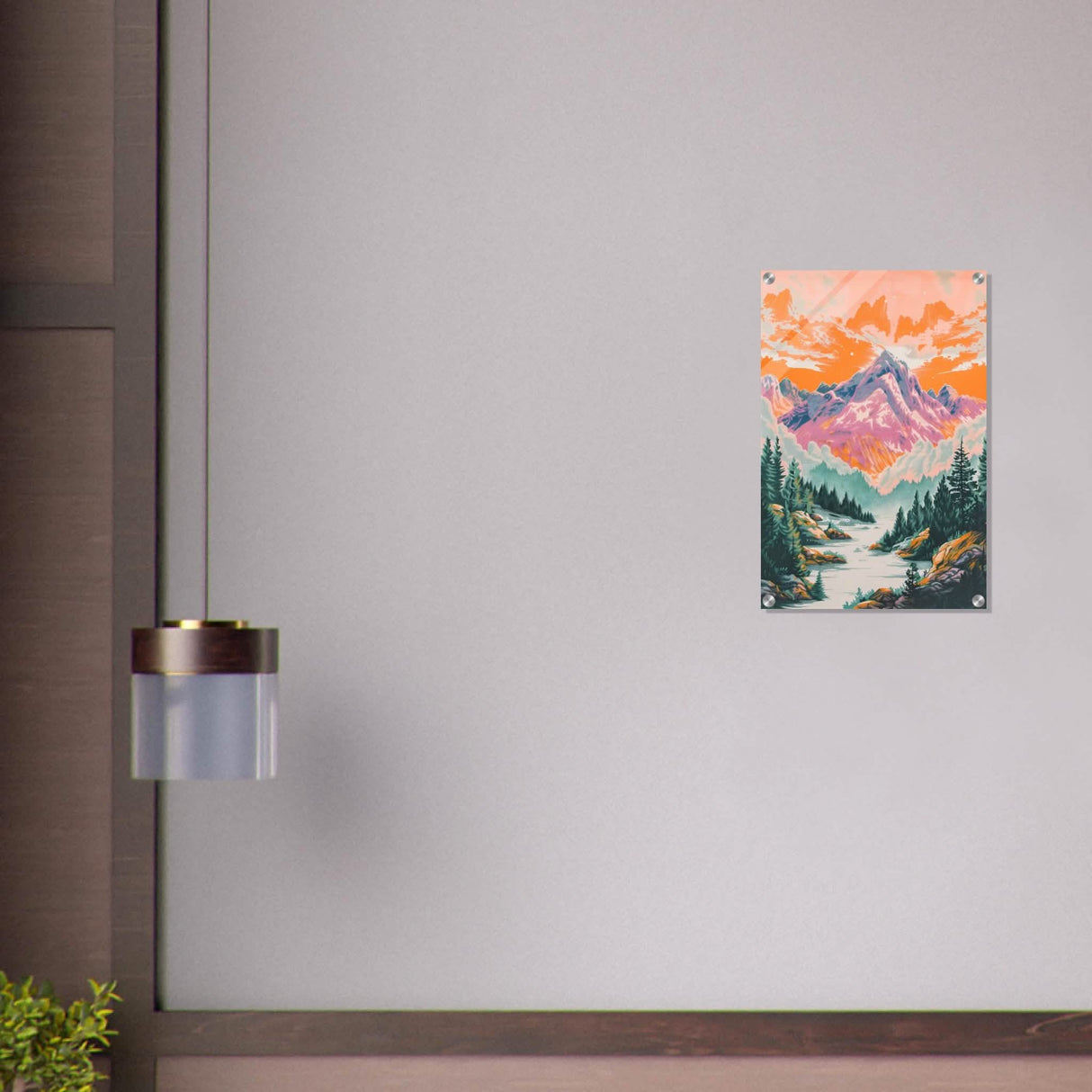 Da Vinci Modern Art - Acrylic Print - 40x60 cm / 16x24″ -