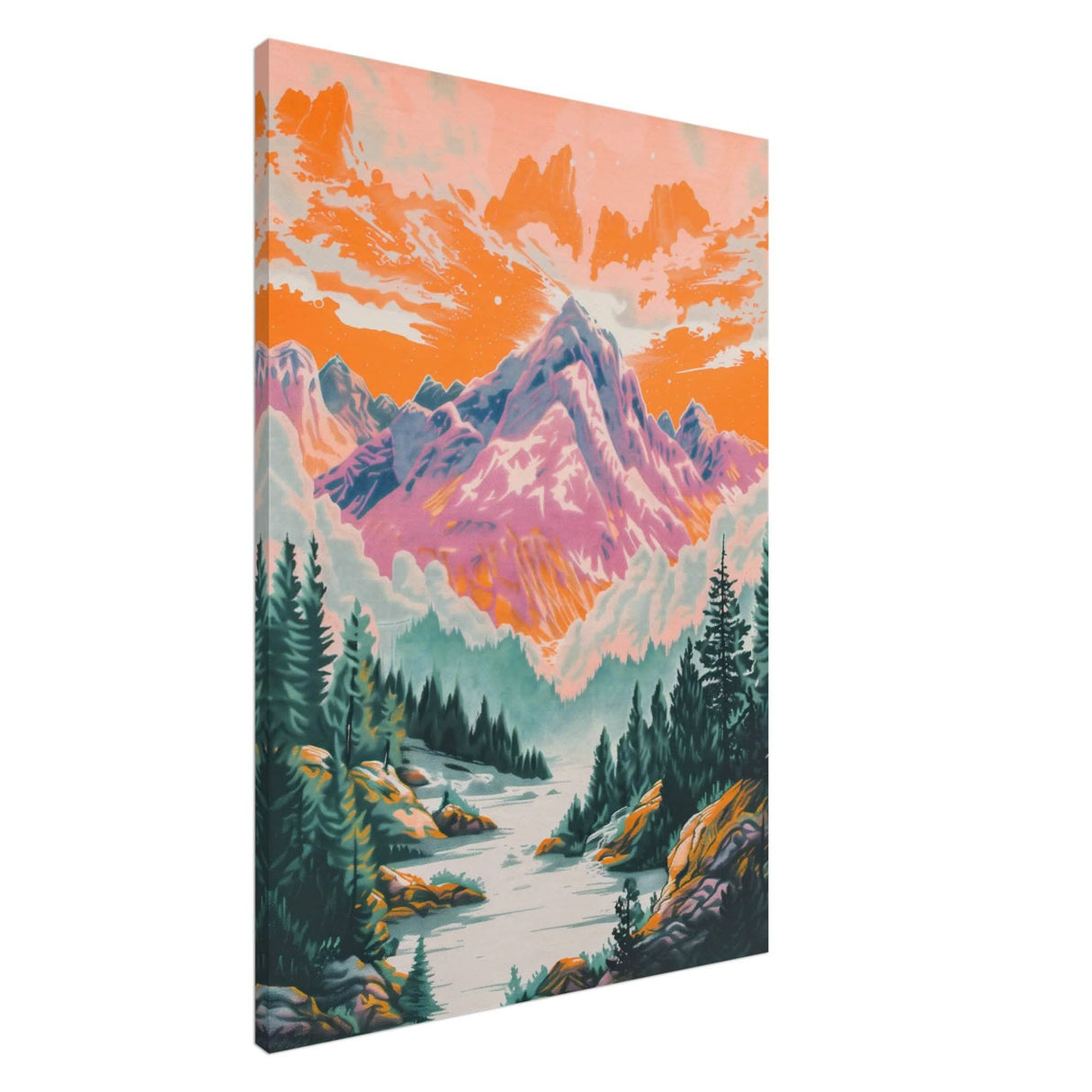 Da Vinci Modern Art - Canvas - 70x100 cm / 28x40″ - Slim