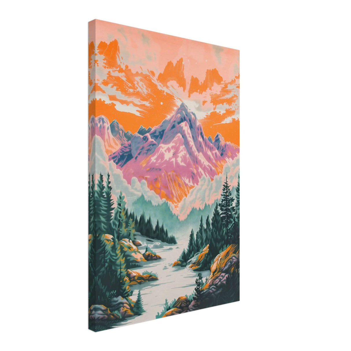 Da Vinci Modern Art - Canvas - 40x60 cm / 16x24″ - Slim