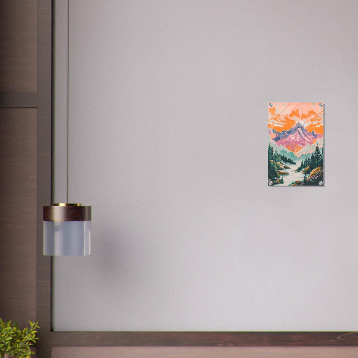 Da Vinci Modern Art - Acrylic Print - 30x45 cm / 12x18″ -