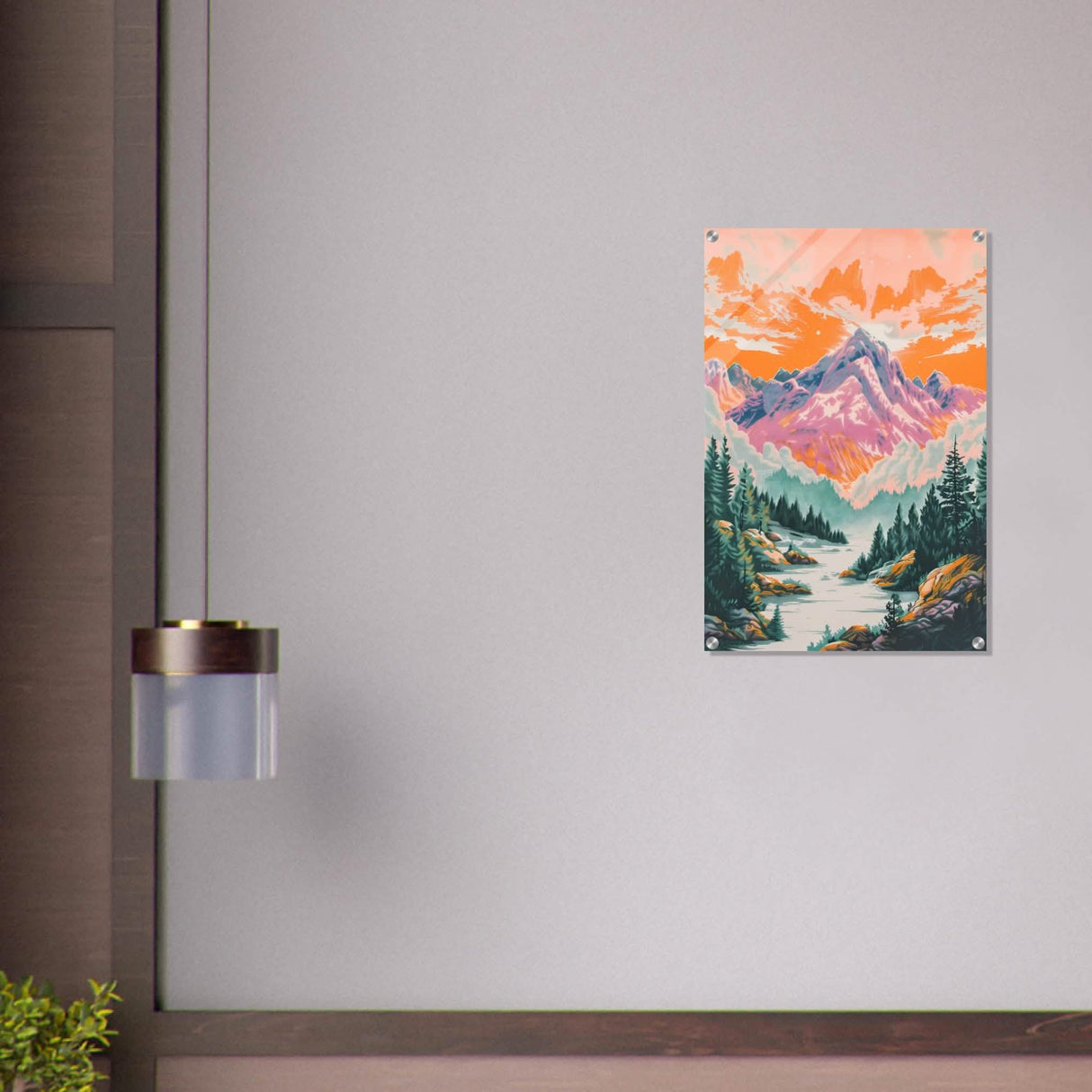 Da Vinci Modern Art - Acrylic Print - 50x75 cm / 20x30″ -