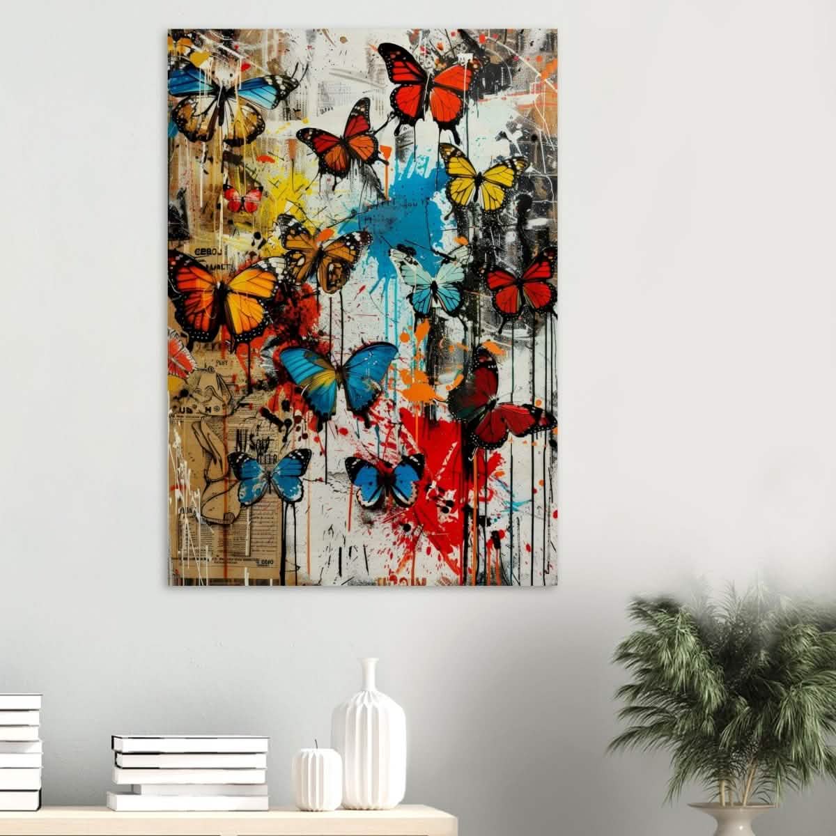 Da Vinci Modern Art - Wood Prints - 70x100 cm / 28x40″ - 10 mm