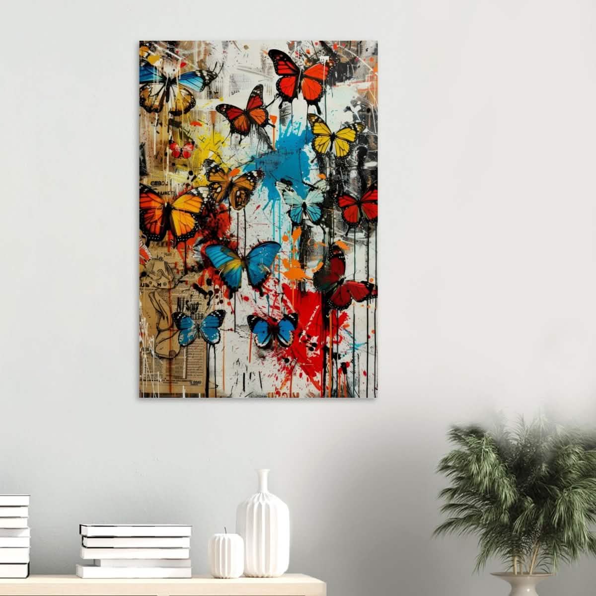 Da Vinci Modern Art - Wood Prints - 60x90 cm / 24x36″ - 20 mm
