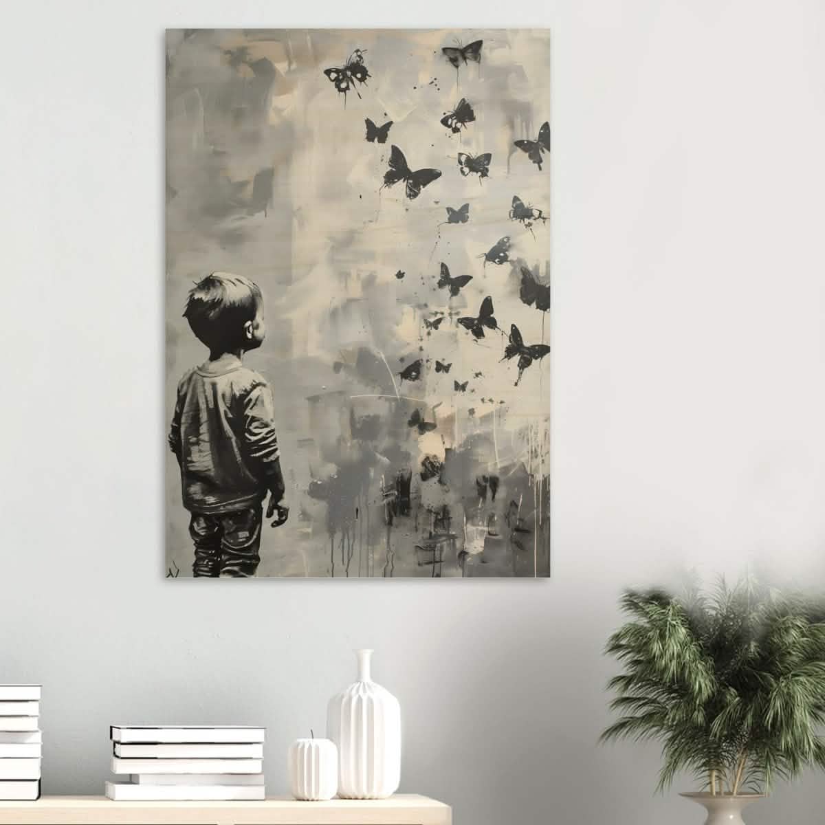 Da Vinci Modern Art - Wood Prints - 70x100 cm / 28x40″ - 20 mm