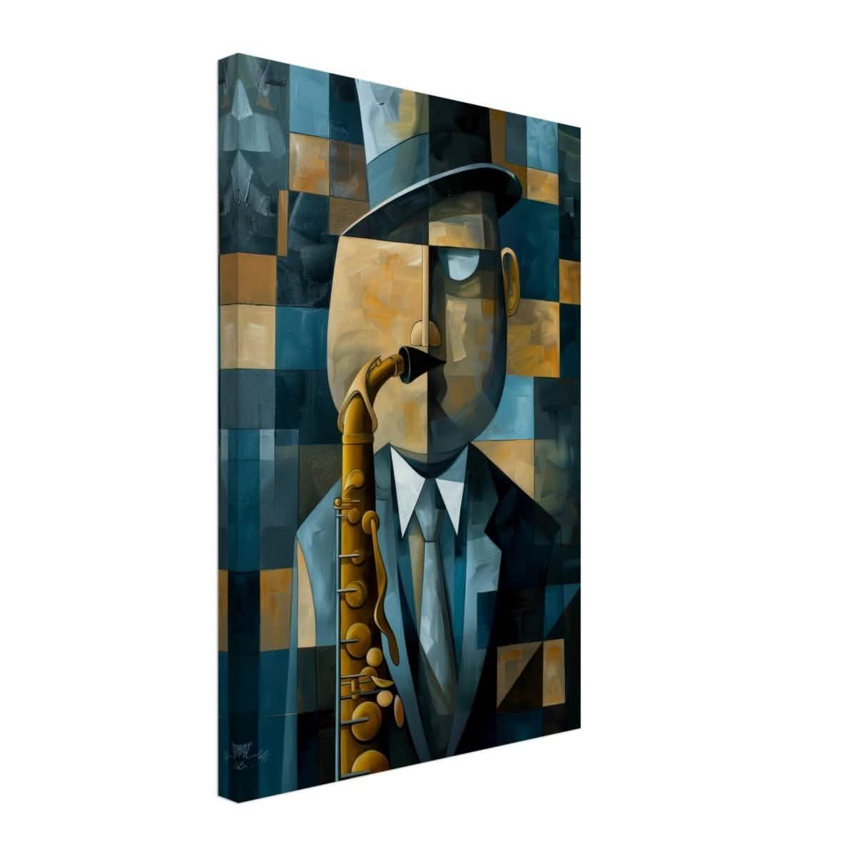 Da Vinci Modern Cubism Wall art - Canvas - 40x60 cm / 16x24″ - Thick