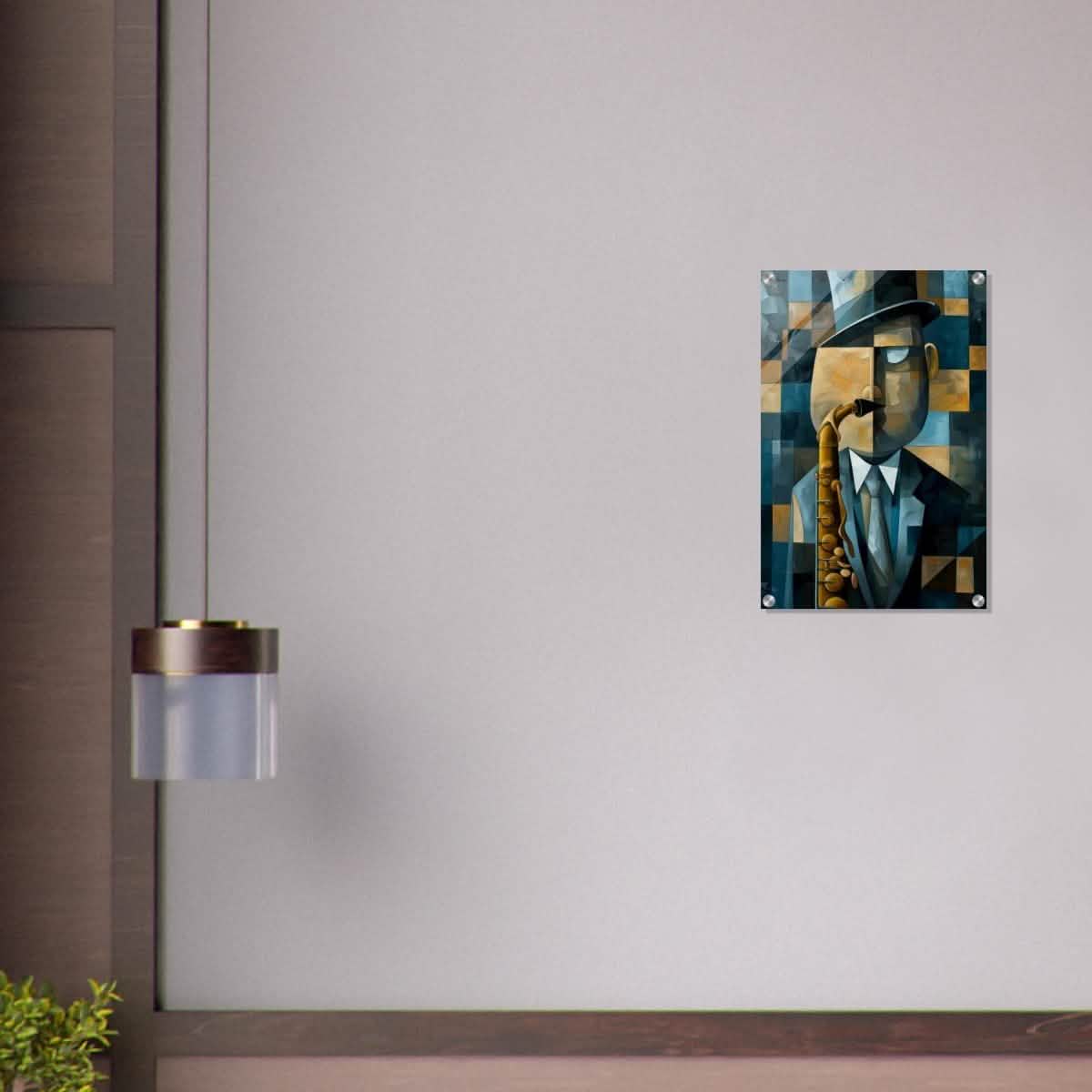 Da Vinci Modern Cubism Wall art - Acrylic Print - 40x60 cm / 16x24″ -