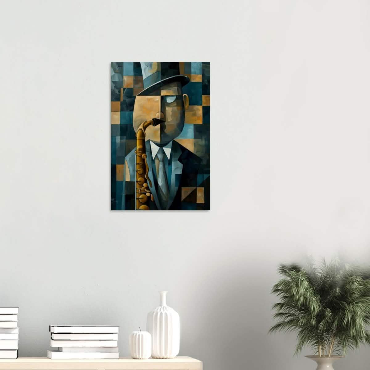 Da Vinci Modern Cubism Wall art - Wood Prints - 40x60 cm / 16x24″ - 10 mm