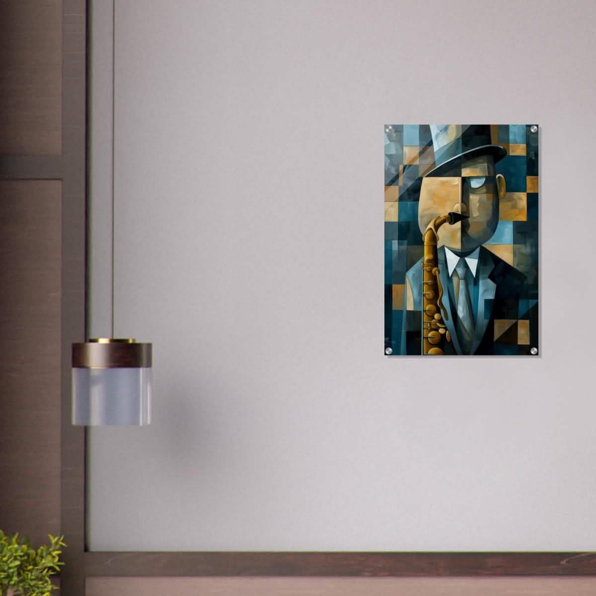 Da Vinci Modern Cubism Wall art - Acrylic Print - 50x75 cm / 20x30″ -