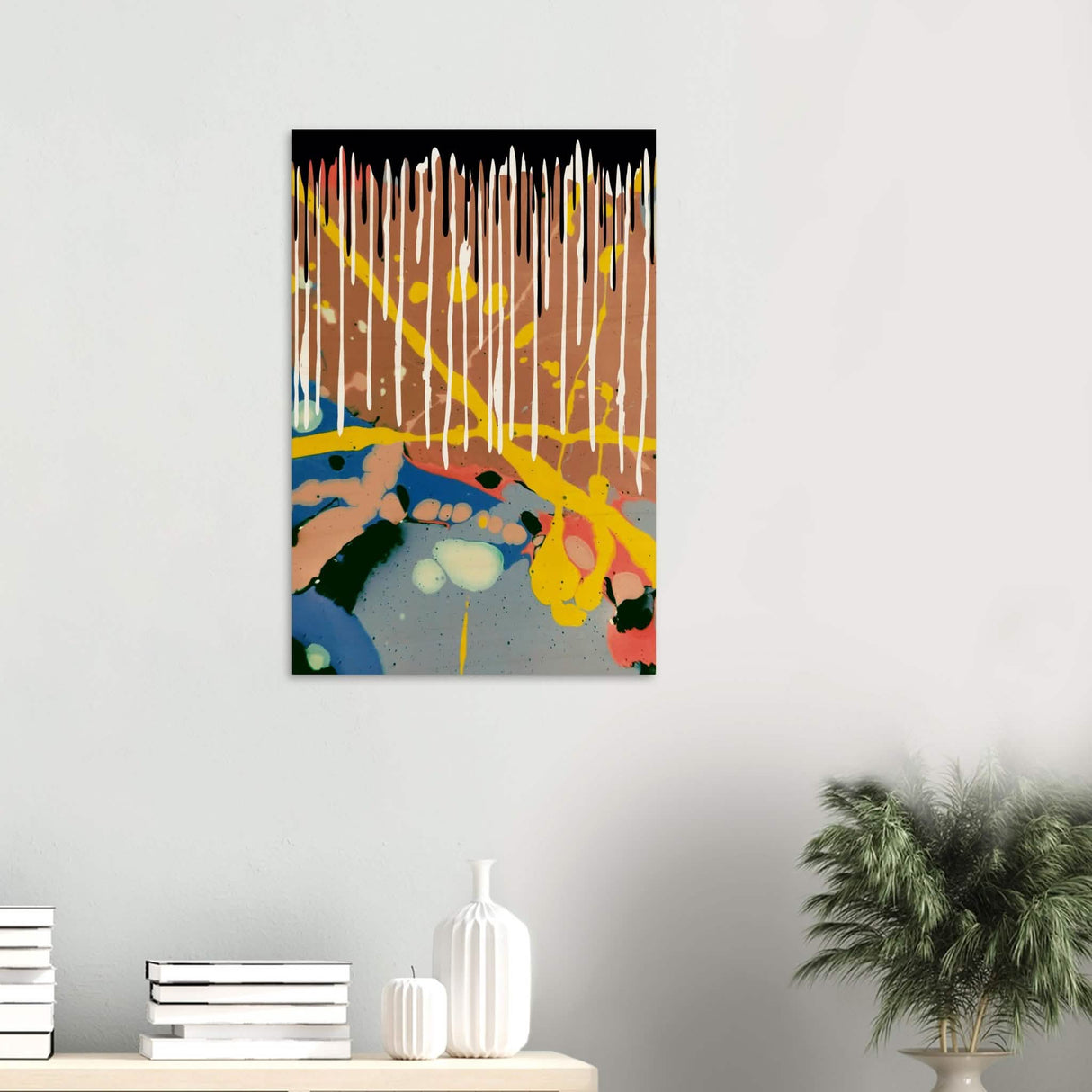 Da Vinci Modern Minimalist Art - Wood Prints - 50x75 cm / 20x30″ - 20 mm